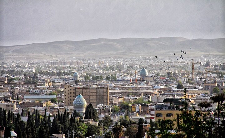 هوای شیراز آلوده شد!