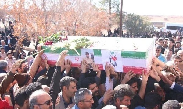 تشییع شهید مدافع وطن در رفسنجان