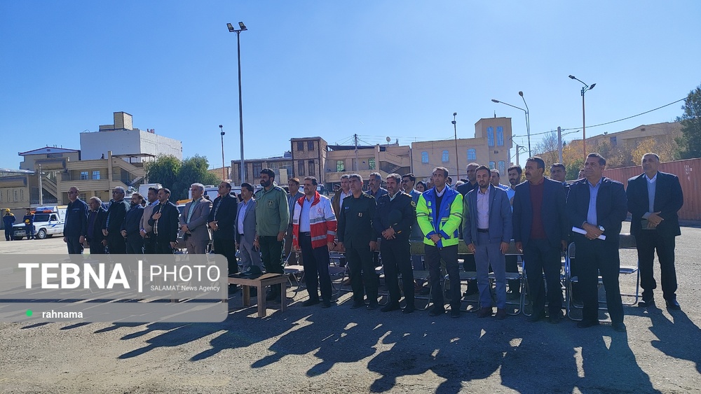 مانور بزرگ ایمنی در برابر زلزله شهرستان سیرجان