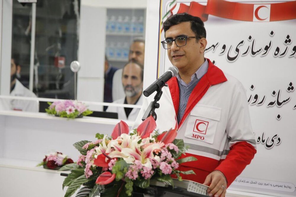 ایجاد باجه مخصوص برای جانبازان در داروخانه شبانه روزی هلال احمر