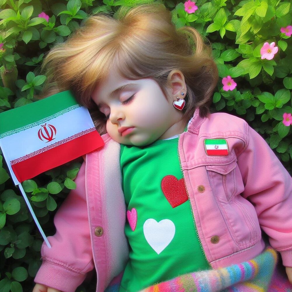 دخترک کاپشن صورتی با گوشواره قلبی در خاک آرام گرفت+ تصاویر