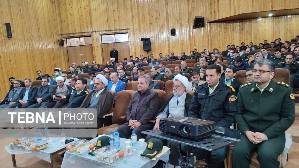 آیین تودیع و معارفه فرمانده انتظامی سیرجان برگزار شد