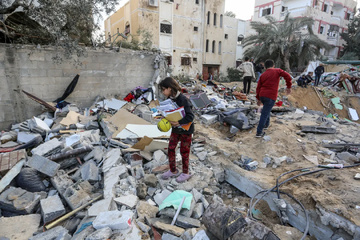زندگی در غزه در قاب تصویر