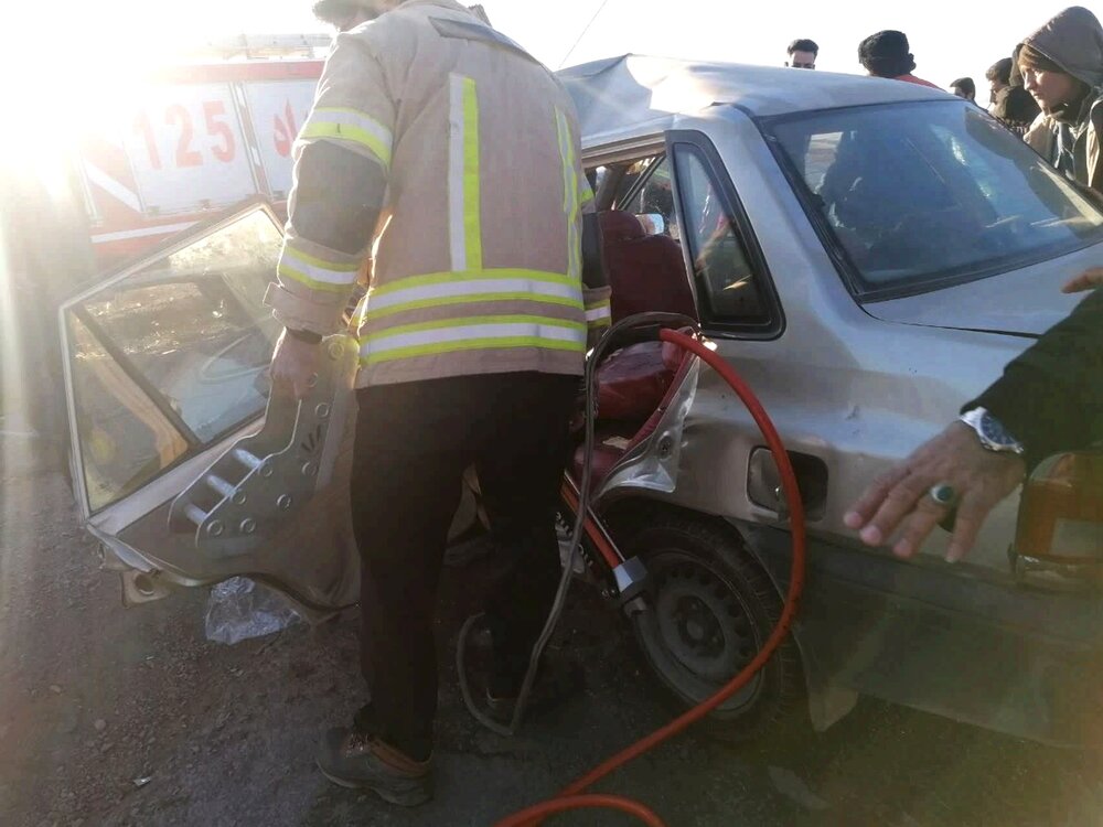 سه مصدوم حاصل تصادف بامداد امروز در کرمان