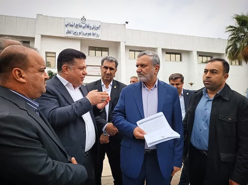 بازدید مرتضوی از طرح توسعه صبا فولاد خلیج فارس در هرمزگان
