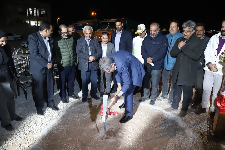 عملیات ساخت دو تقاطع غیرهمسطح در شیراز آغاز شد