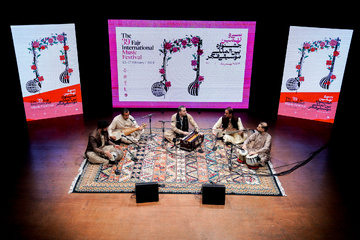 اجرای عندلیبان(افغانستان) در سی و نهمین جشنواره بین المللی موسیقی فجر