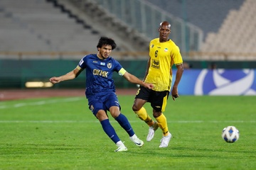 سپاهان 9 - 0 آلمالیق ازبکستان