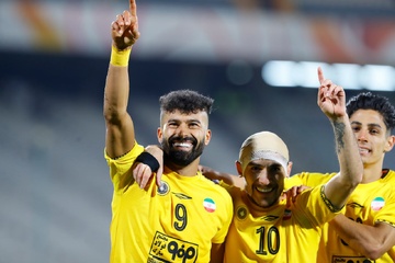 سپاهان 9 - 0 آلمالیق ازبکستان