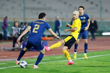 سپاهان 9 - 0 آلمالیق ازبکستان