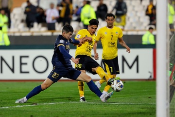 سپاهان 9 - 0 آلمالیق ازبکستان