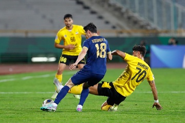 سپاهان 9 - 0 آلمالیق ازبکستان