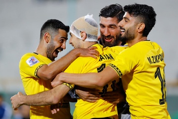 سپاهان 9 - 0 آلمالیق ازبکستان
