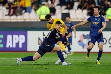 سپاهان 9 - 0 آلمالیق ازبکستان