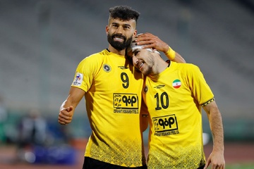 سپاهان 9 - 0 آلمالیق ازبکستان