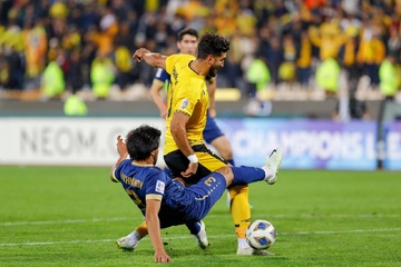 سپاهان 9 - 0 آلمالیق ازبکستان