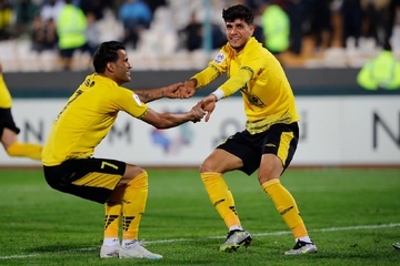 سپاهان 9 - 0 آلمالیق ازبکستان