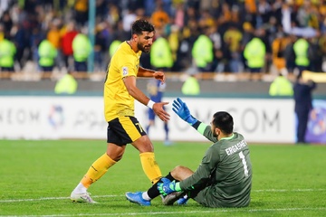 سپاهان 9 - 0 آلمالیق ازبکستان