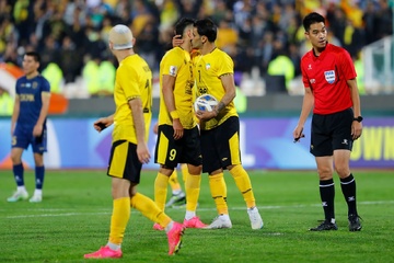 سپاهان 9 - 0 آلمالیق ازبکستان