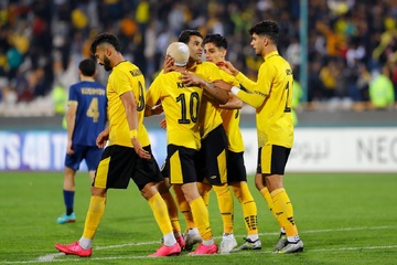 سپاهان 9 - 0 آلمالیق ازبکستان