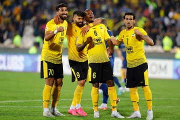 سپاهان 9 - 0 آلمالیق ازبکستان