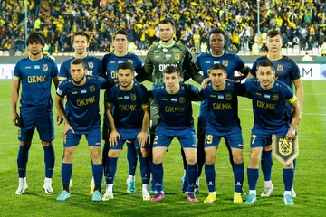 سپاهان 9 - 0 آلمالیق ازبکستان