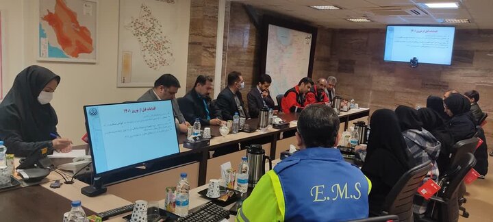 نخستین نشست هماهنگی برنامه های ستاد سلامت نوروزی فارس