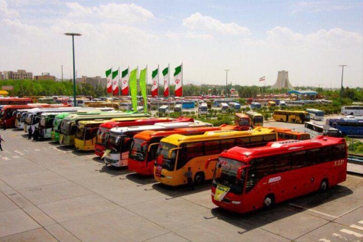 بیش از ۸۰۰ هزار مسافر سفر خود را از پایانه‌های تهران شروع کردند