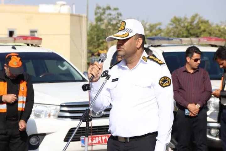 آغاز طرح ترافیکی نوروز ۱۴۰۳ پلیس راه جنوب استان کرمان