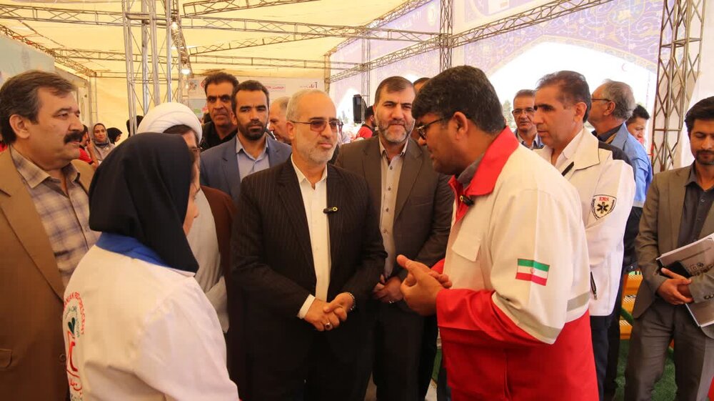 خدمت رسانی هلال احمر کرمان در ۲۲ پست و ۱۳ شهرستان