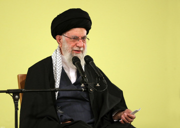 سخنرانی نوروزی رهبرمعظم انقلاب در حسینیه امام خمینی(ره)