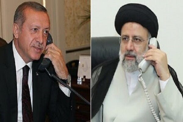 گفتگوی رئیسی و اردوغان درباره روابط دوجانبه، فلسطین و جهان اسلام