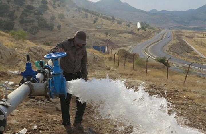 اجرای بیش از ۳۵۰  کیلومتر خط انتقال در آبرسانی به روستاهای کردستان