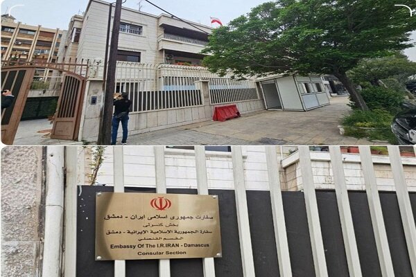 ساختمان جدید کنسولگری ایران در دمشق ‌افتتاح می‌شود