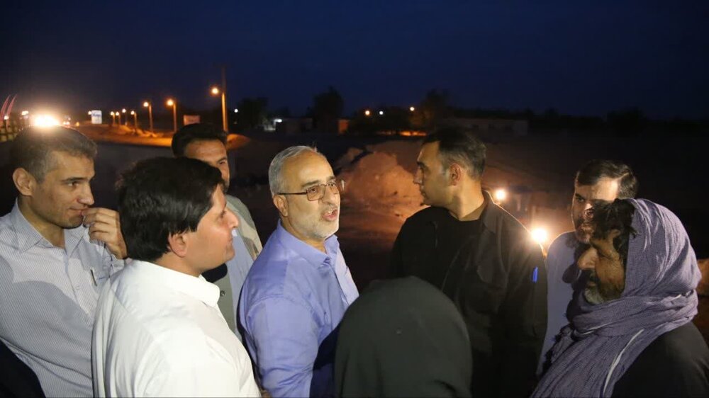 استقرار کامل تجهیزات جهت مقابله با سیل احتمالی در جنوب کرمان