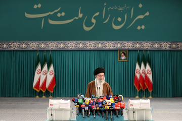 حضور رهبر معظم انقلاب اسلامی در انتخابات ۲۱ اردیبهشت ۱۴۰۳