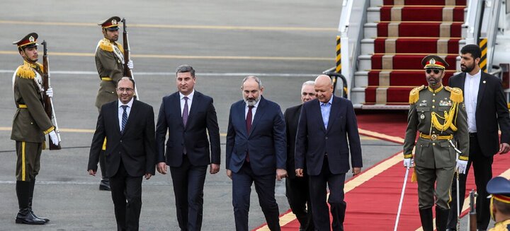ورود نخست‌وزیر ارمنستان به تهران