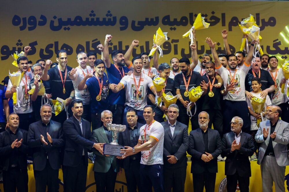 جام قهرمانی لیگ برتر هندبال کشور بر دستان مس کرمان