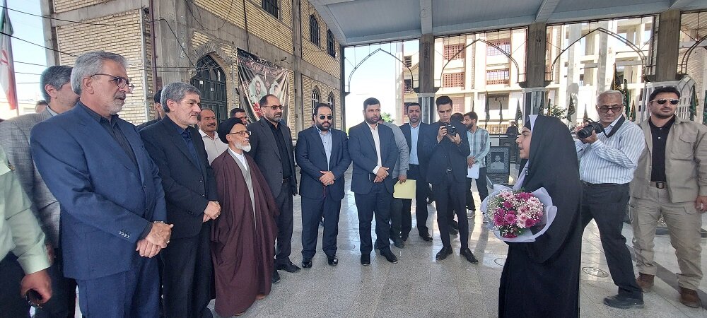 سفر استاندار فارس به شهرستان نی ریز