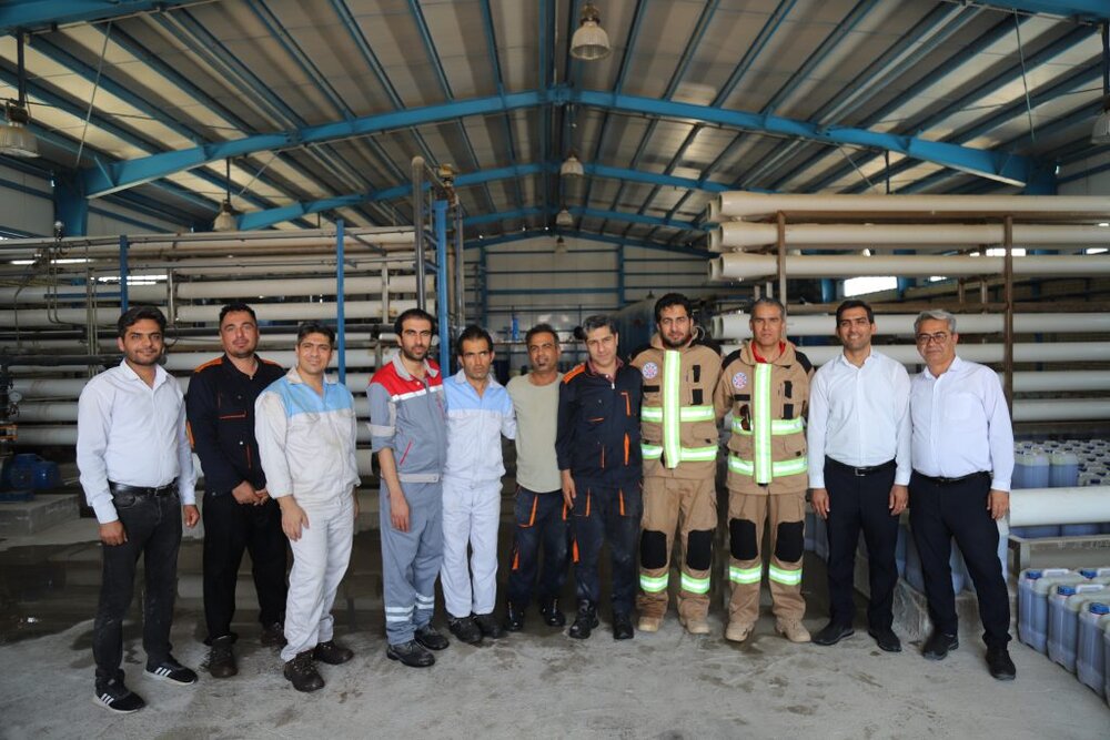 ارتقای کیفیت آب شیرین تحویلی به سرمایهگذاران در منطقه ویژه اقتصادی لامِرد