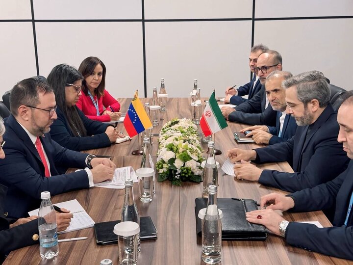 «باقری» با وزیر خارجه ونزوئلا دیدار کرد
