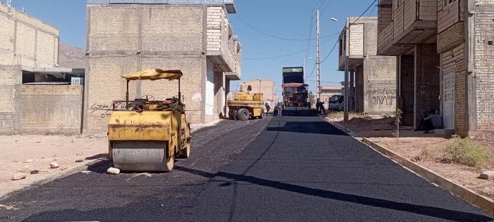 آسفالت ۷ میلیون مترمربع معابر روستایی در فارس