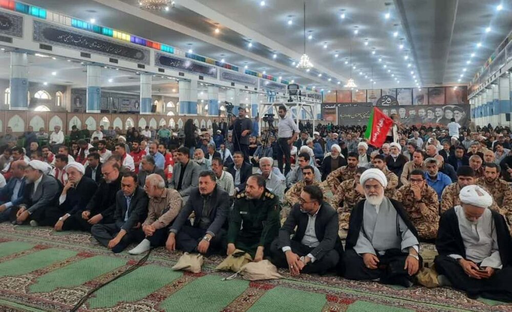 اربعین شهدای خدمت در دیار کریمان برگزار شد