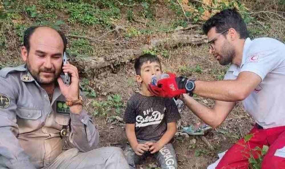 کودک مفقود شده سیرجانی در جنگل های گرگان پیدا شد