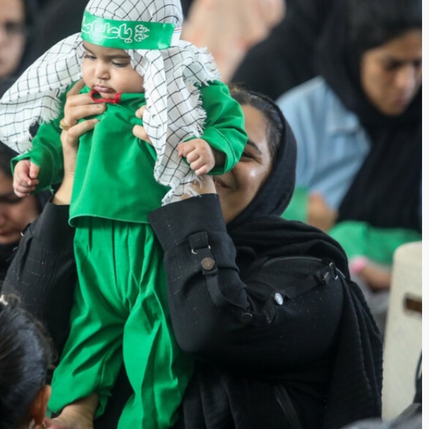 همایش شیرخوارگان حسینی در حسینیه عاشقان ثارالله قائم شهر برگزار شد