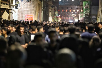 شام غریبان در گذر مذهبی سیرجان