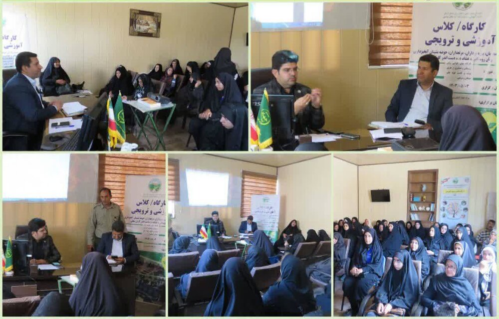 کارگاه توان افزایی بانوان روستایی و عشایری در راین برگزار شد