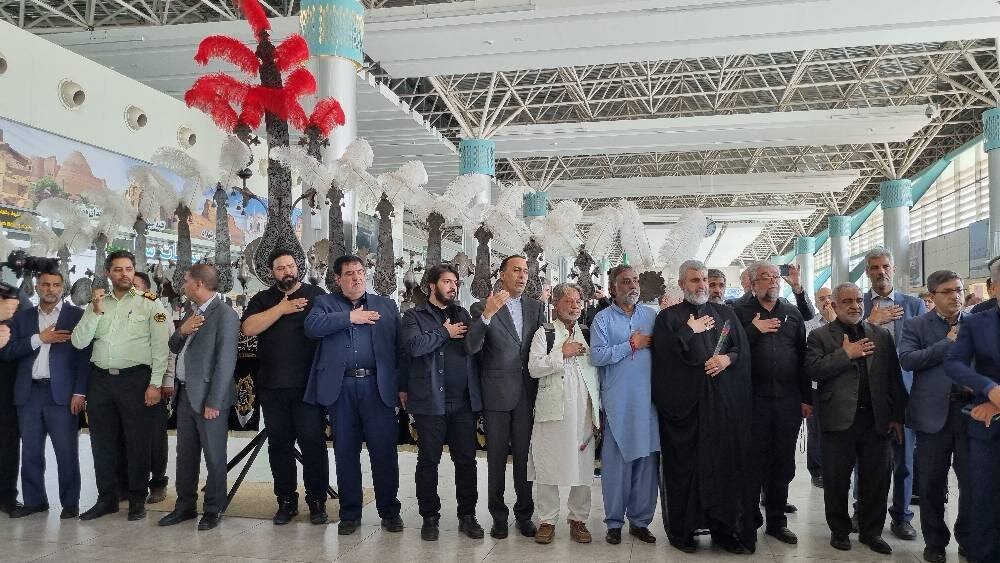 دیار کریمان متبرک به قدوم پیرغلامان حسینی شد