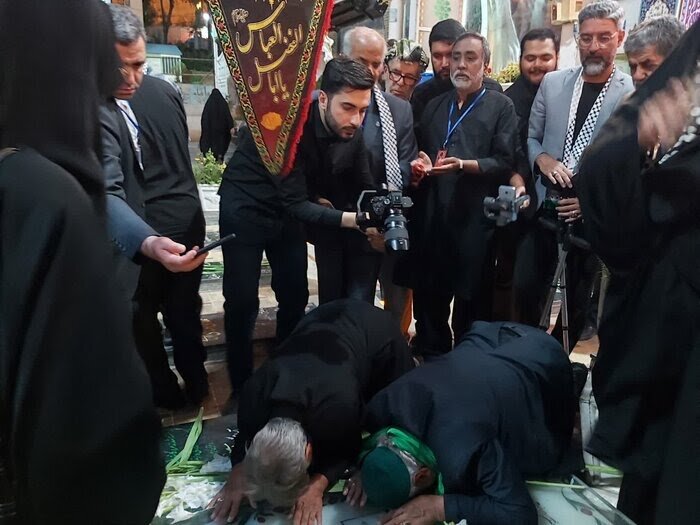 دیار کریمان متبرک به قدوم پیرغلامان حسینی شد