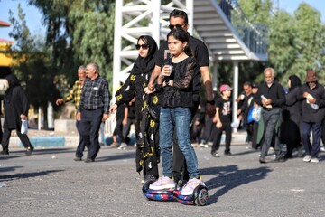 گزارش تصویری راهپیمایی جاماندگان اربعین در سیرجان